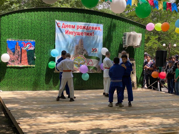 Мероприятие посвящённое 30-летию со дня образования нашей прекрасной Республики Ингушетия.