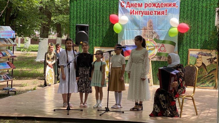 Мероприятие посвящённое 31 годовщине Республики Ингушетия